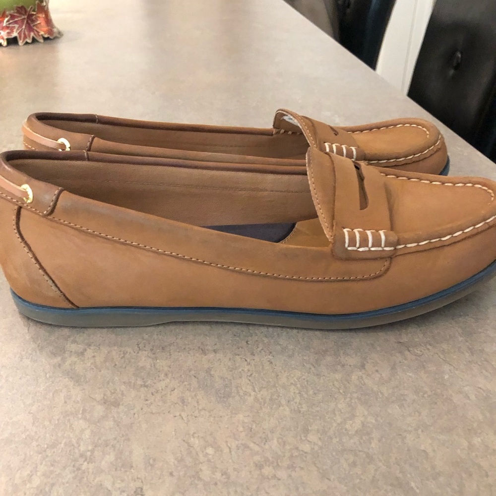 Sperry Tan Loafers